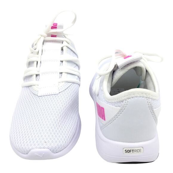Puma Star Vital Lace Up Mesh Trainer Running Sneakers 6.5 Women's White & Pink - Picture 7 of 10